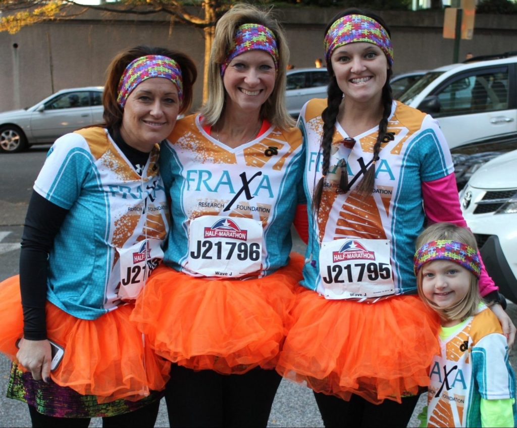 Friends of FRAXA running for Fragile X research