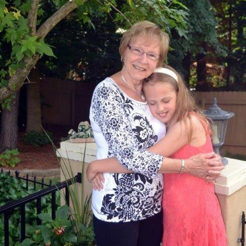 Makenzie and Grandma Grandma and Makenzie