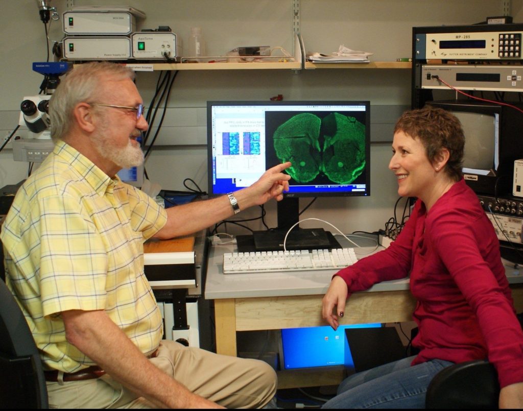 Dan Johnston and Jennifer Seigel