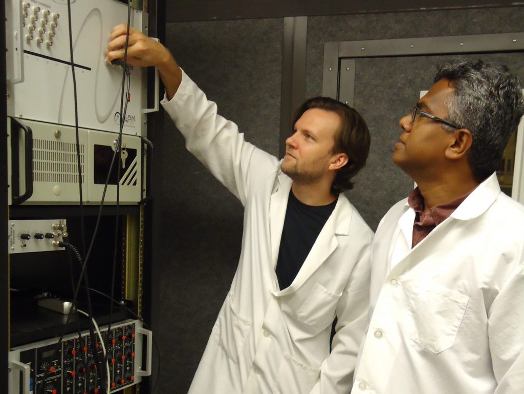 Dr. Jonny Lovelace and Dr. Khaleel Razak