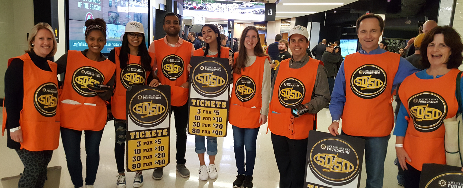 Boston Bruins raffle benefiting FRAXA