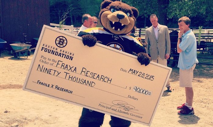 Boston Bruins support Fragile X Research Boston Bruins support Fragile X Research