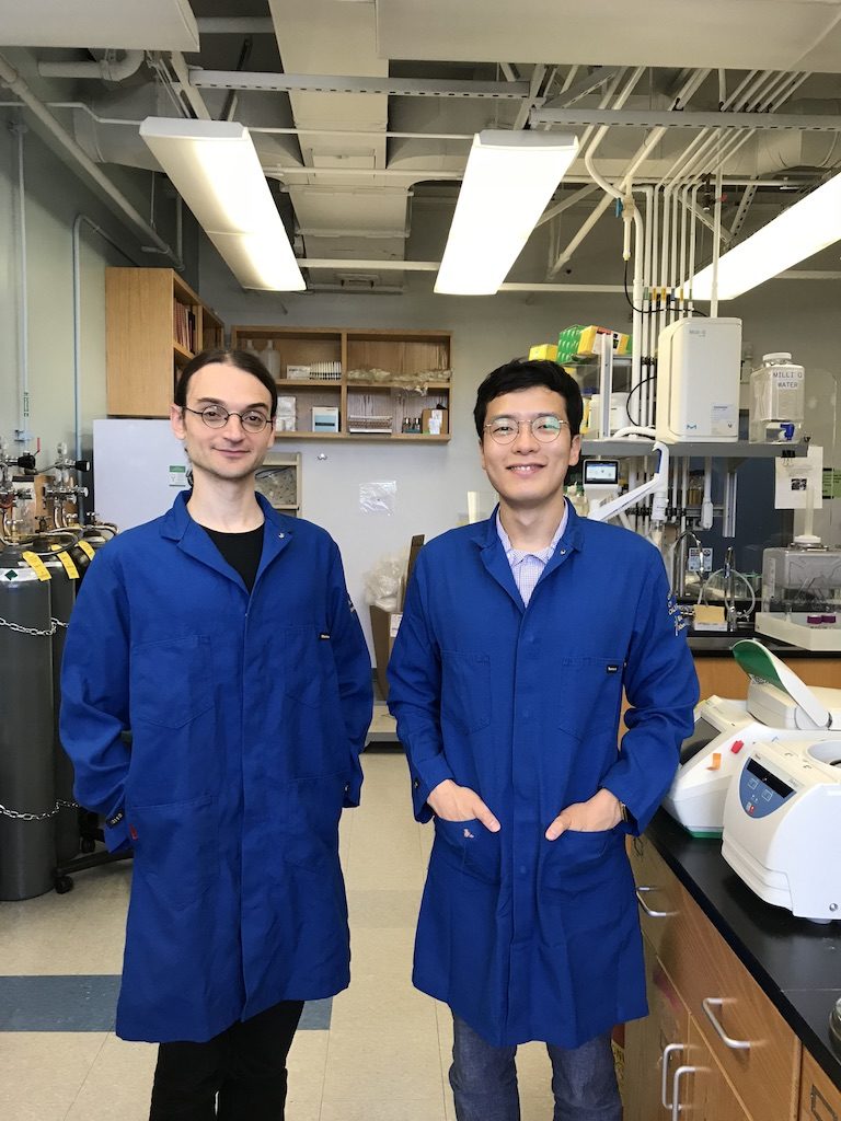 Drs. Ingolia, Wren Kim, at University of California at Berkeley