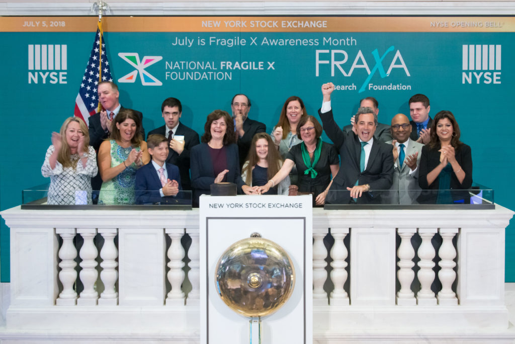 ringing the bell at the NYSE