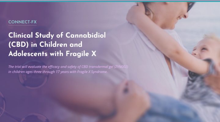 Clinical Study of Cannabidiol (CBD) in Children and Adolescents with Fragile X Clinical Study of Cannabidiol (CBD) in Children and Adolescents with Fragile X