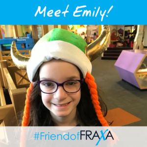 Emily #FriendofFRAXA