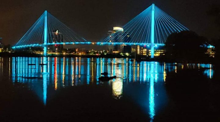 22 Landmarks Lit up Teal for Fragile X Awareness Day 22 Landmarks Lit up Teal for Fragile X Awareness Day