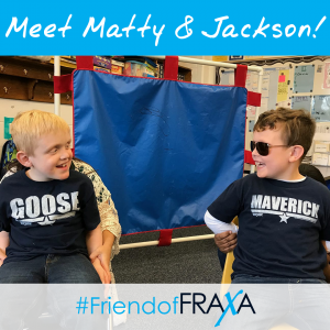 Matty & Jackson FriendofFRAXA