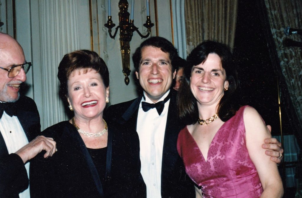 Dan Vershbow, Mary Higgins Clark, Michael Tranfaglia, Katie Clapp