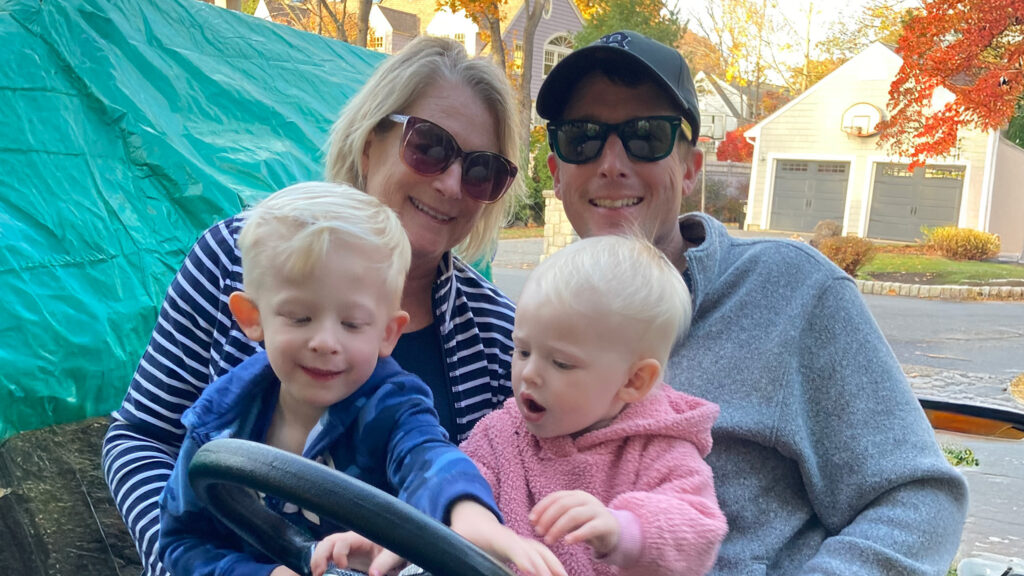 #teamwally shares a joyful outdoor moment supporting Fragile X awareness as the kids explore a steering wheel together