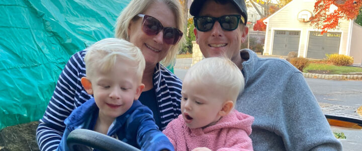 Cognitive Rigidity: a Hallmark of Fragile X and Autism #teamwally shares a joyful outdoor moment supporting Fragile X awareness as the kids explore a steering wheel together