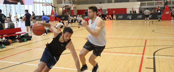 Patrick’s PALS 29 Raises Over $150K for Fragile X Syndrome at 3-on-3 Tournament Fast-paced 3-on-3 basketball game during Patrick’s PALS 29th Annual Fundraiser for Fragile X research at the TRACK at New Balance.