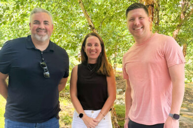 Drs. Graham Dempsey, Noelle Germain, and James Fink of Quiver Biosciences